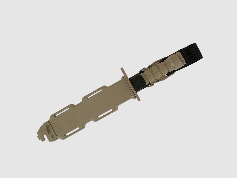 Dummy Bajonett mit Scheide für M4/M16 - Tan