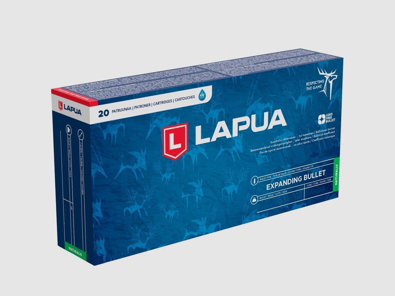 Lapua 7×64 Naturalis 10.1g/156grs., image 1 of 3