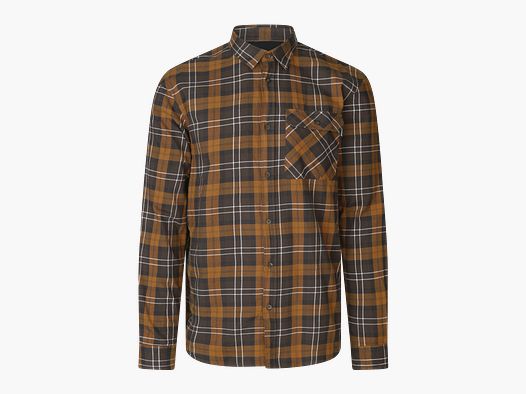 Seeland Glen Flanellhemd Braun
