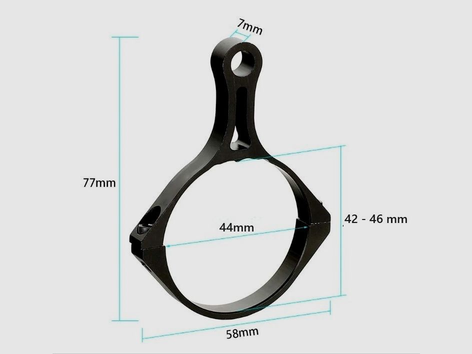 Quick adjustment scope zoom magnification lever scope