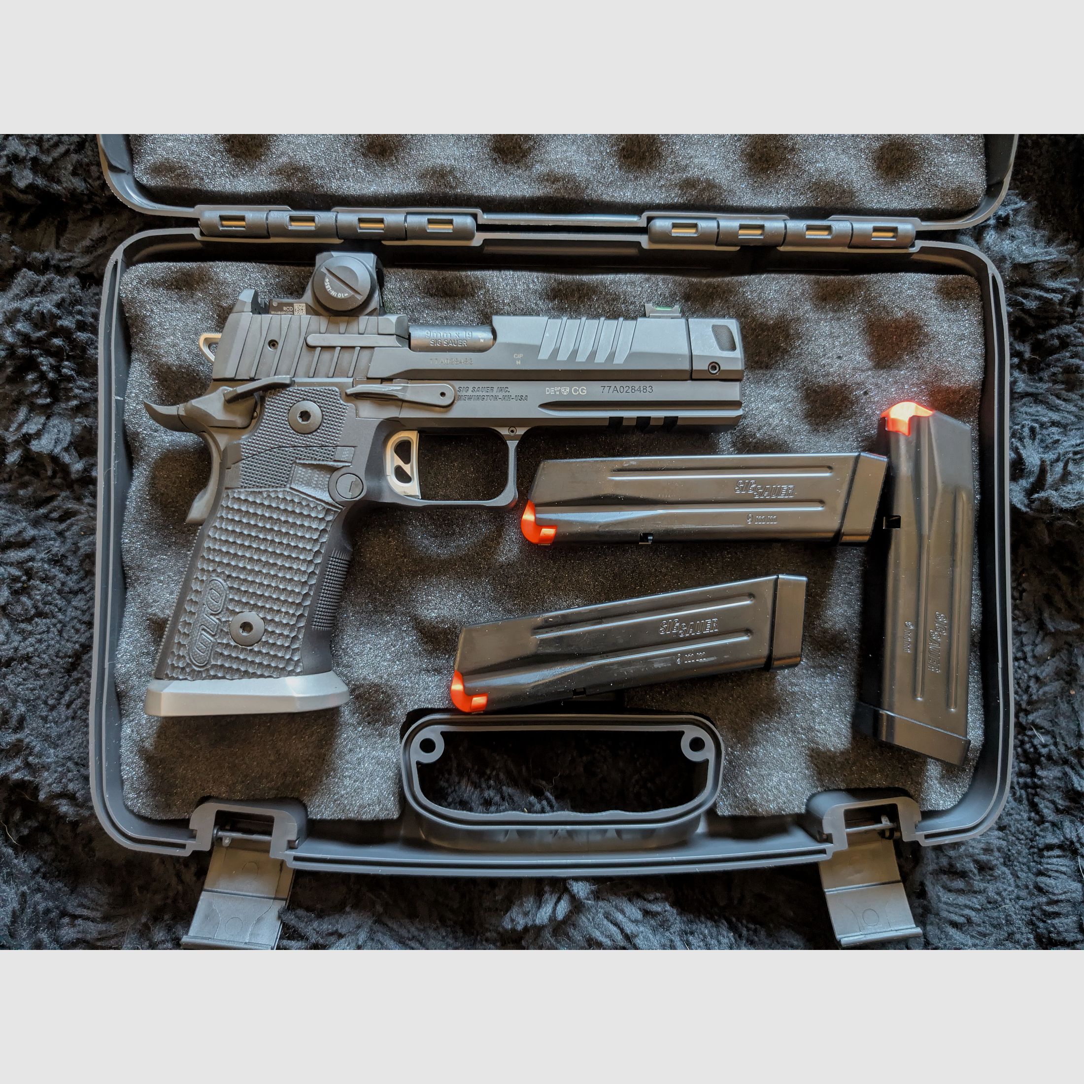 Sig Sauer P211 GTO  Gesamtpaket