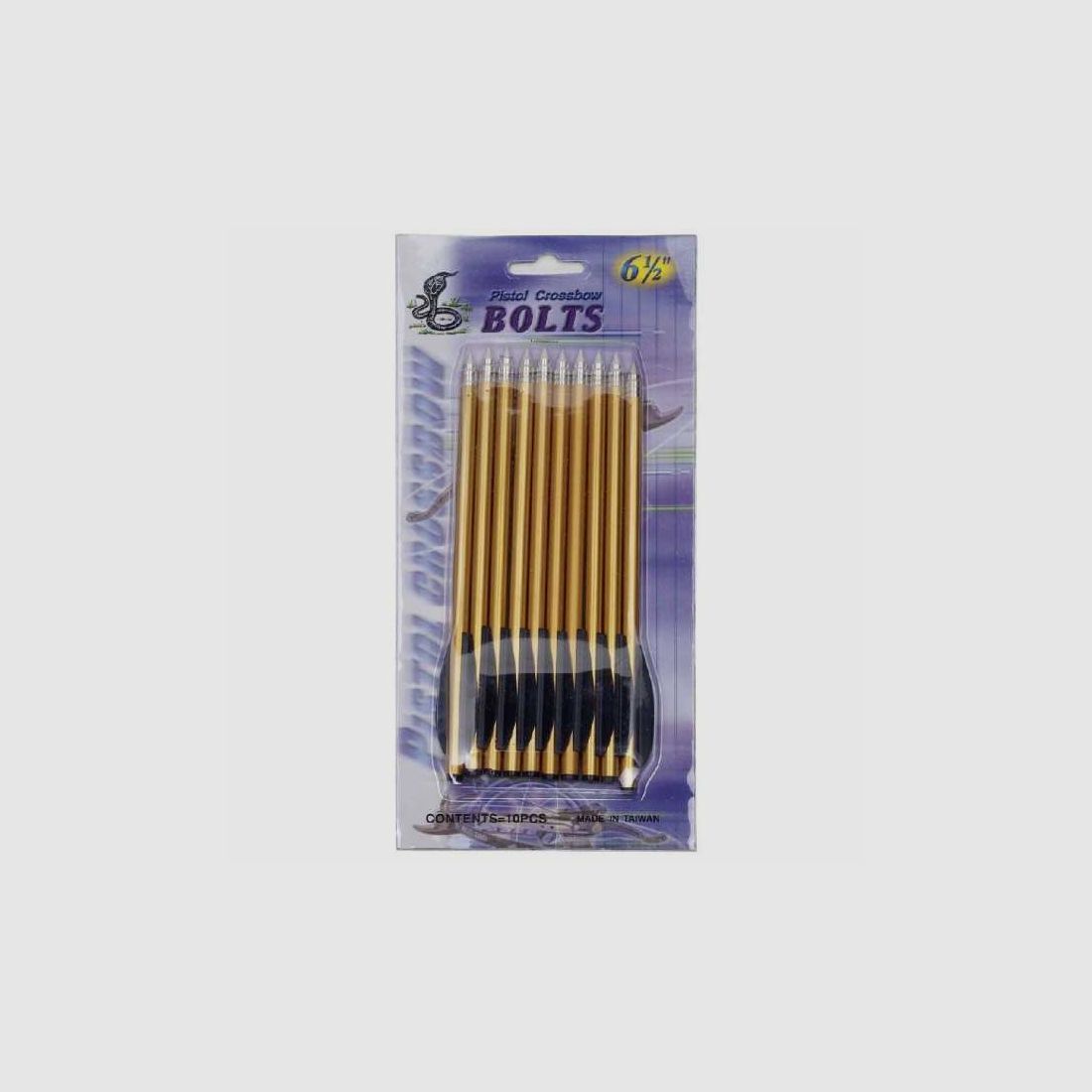 Ersatzpfeile für Armbrust Aluminium 10-er Pack