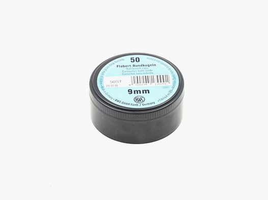 Munition RWS 9mm Flobert RD, 9mm Flobert Ball, 50 Stk.