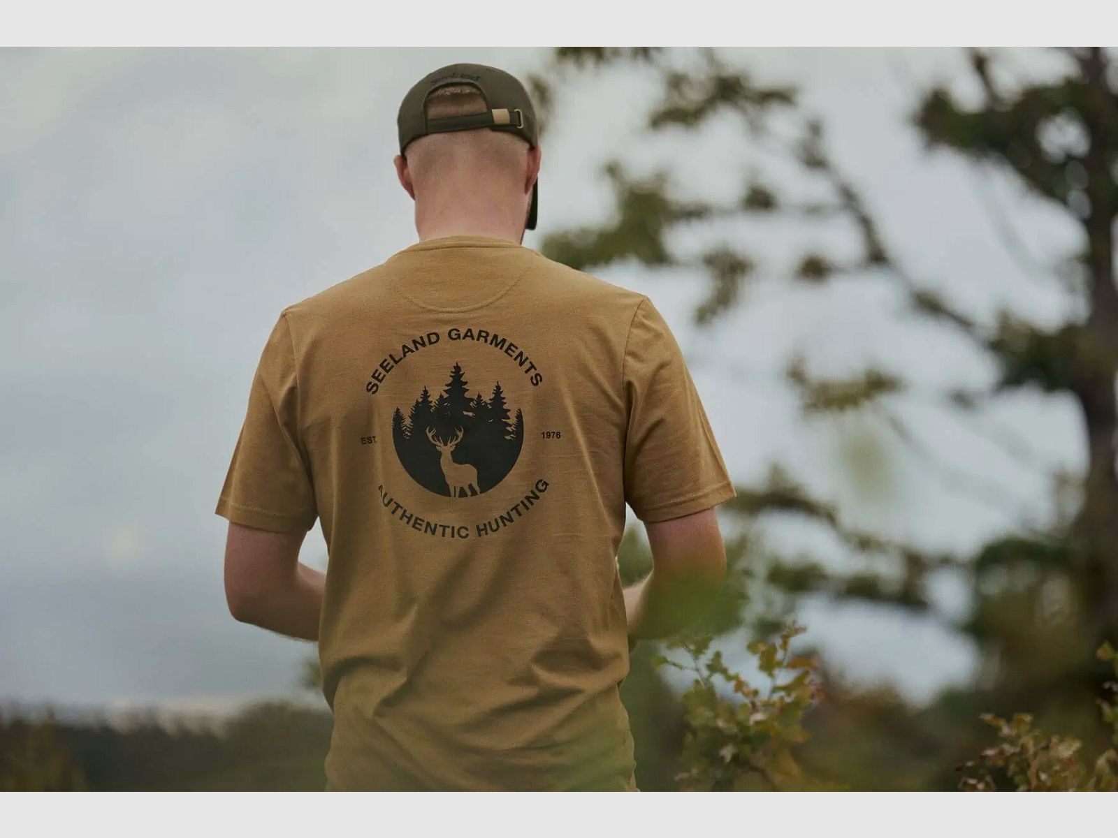 Seeland T-Shirt Saker (Antique Bronze Melange)