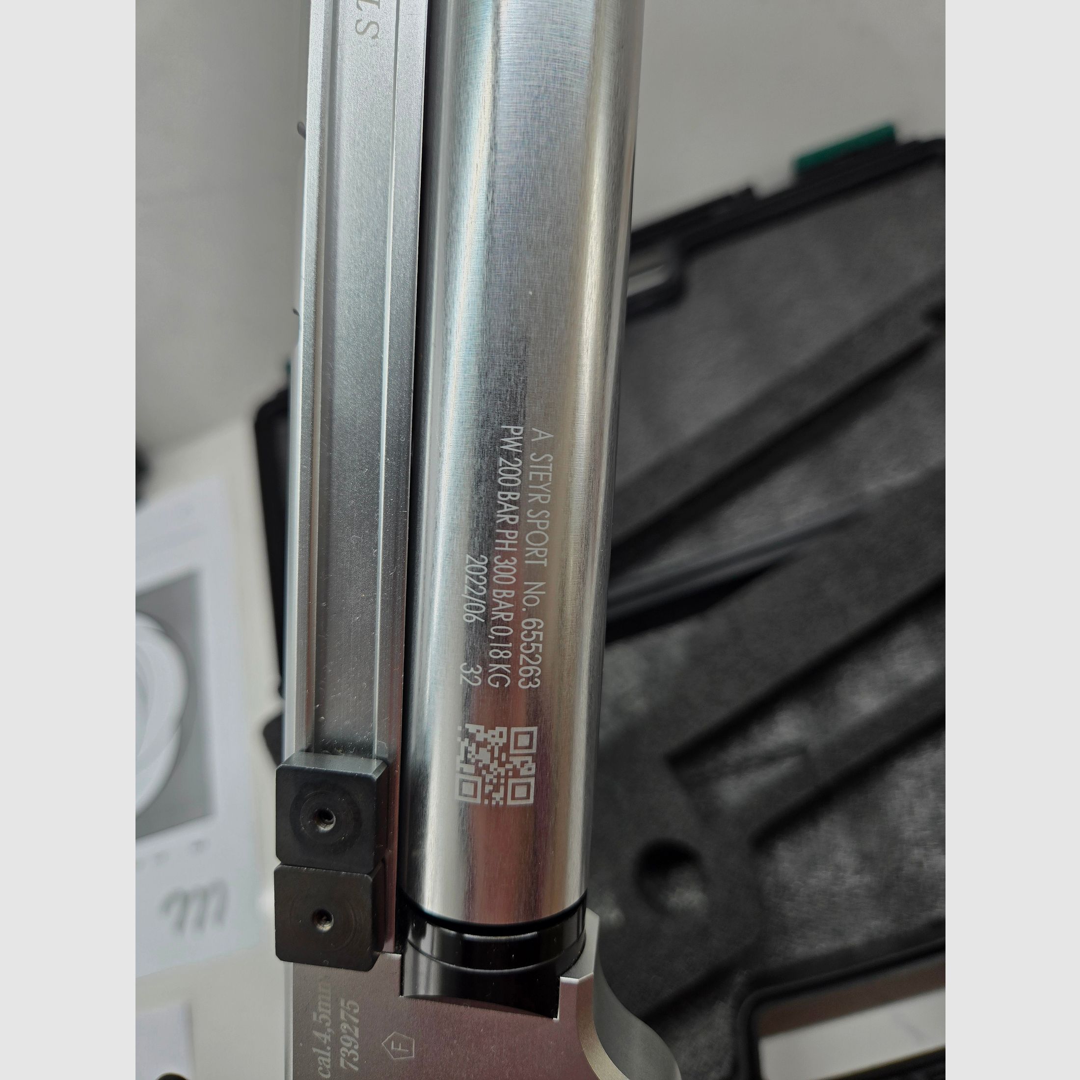 Steyr LP 10 with Rink grip