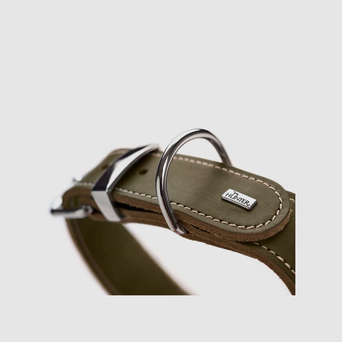 Hunter Halsband Aalborg Special Leer / Olijf
