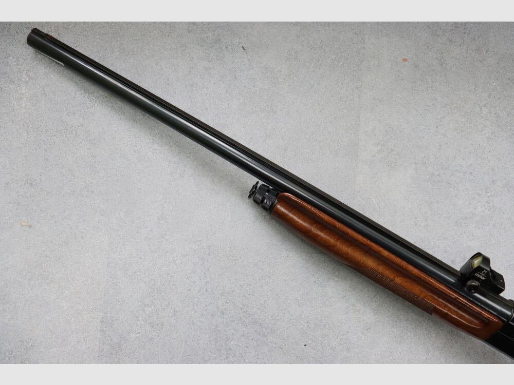 halbautomatische Flinte Benelli Manchino mit Reddot Manchino Auswurf Links