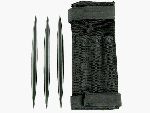 Ninja Spike Set in a nylon arm case