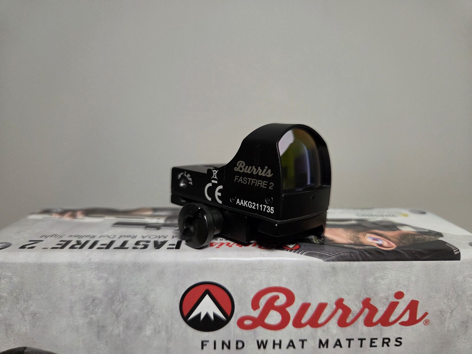 Burris Fast Fire II 2 red dot sight brightness sensor Picatinny