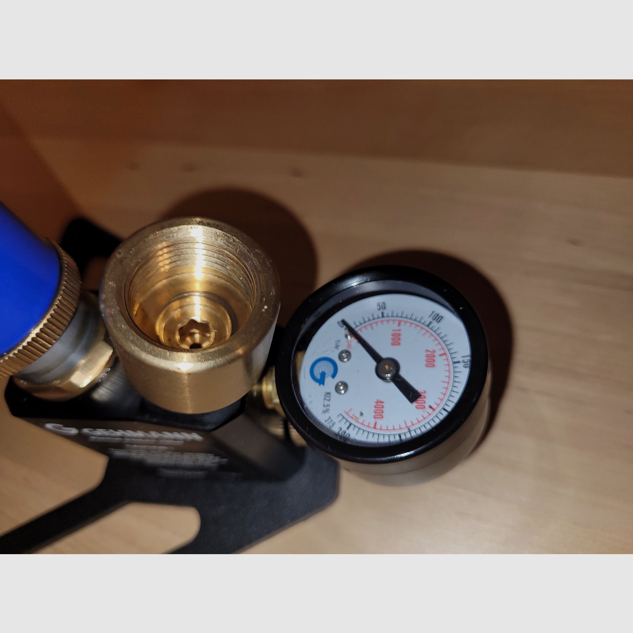 Gehmann Pressluftpumpe Fülladapter Brocock