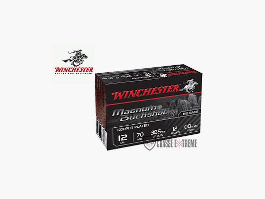 Chevrotines WINCHESTER Buckshot 12 Pellets 45g kal. 12/70