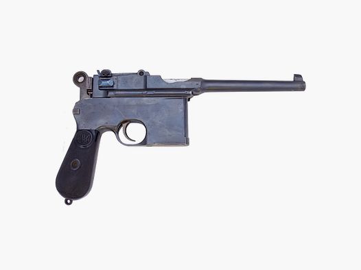 Mauser C96 vlakke zijkant
