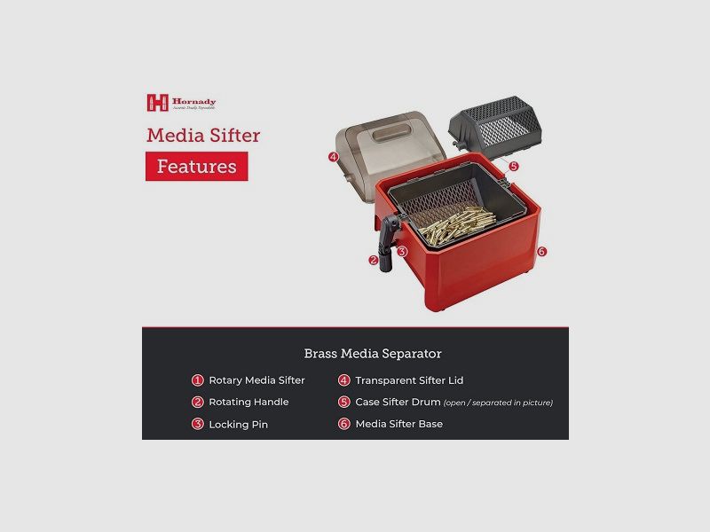 Hornady Rotary Media Sifter Case Separation #50207