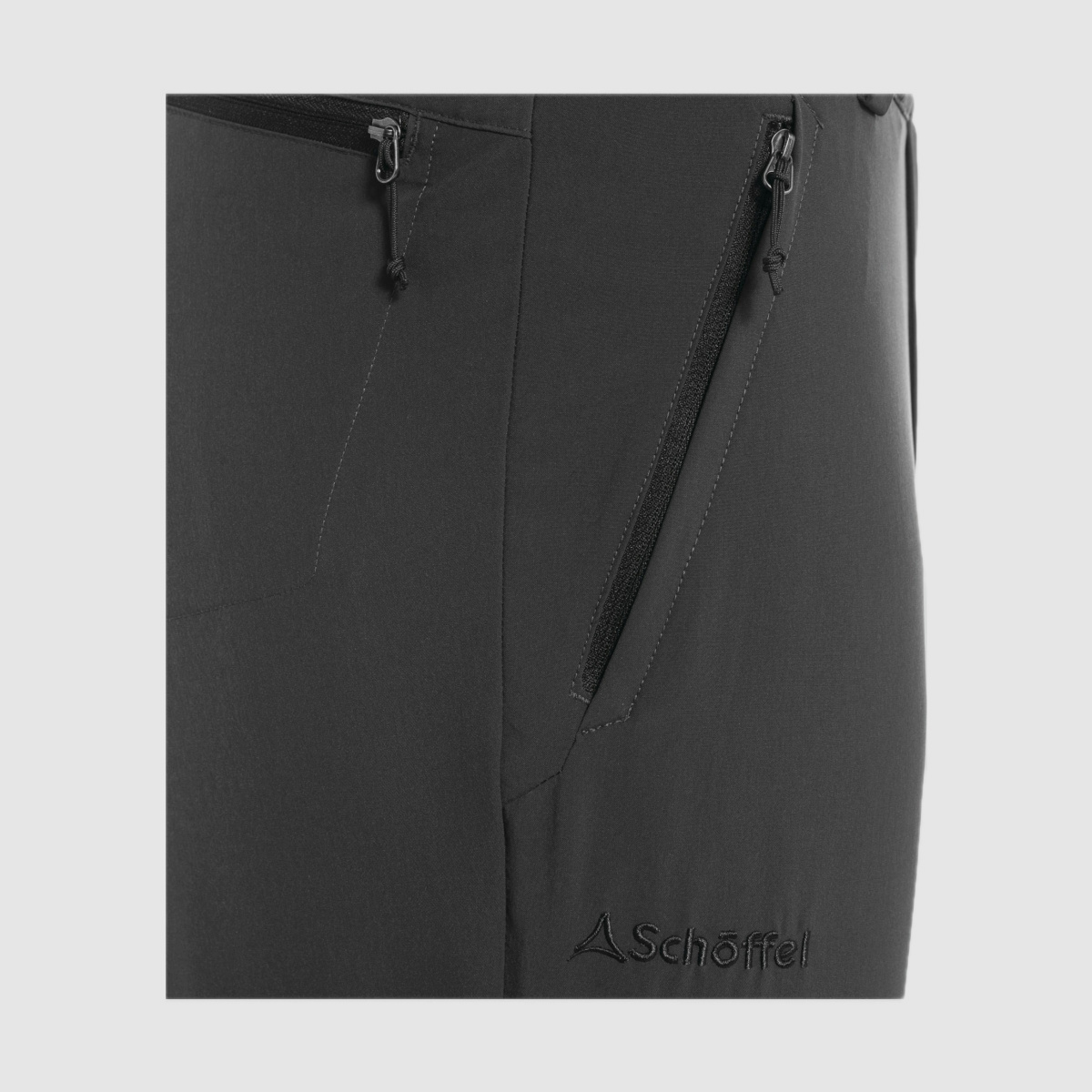 SCHÖFFEL Pants Folkstone Zip Off Grau