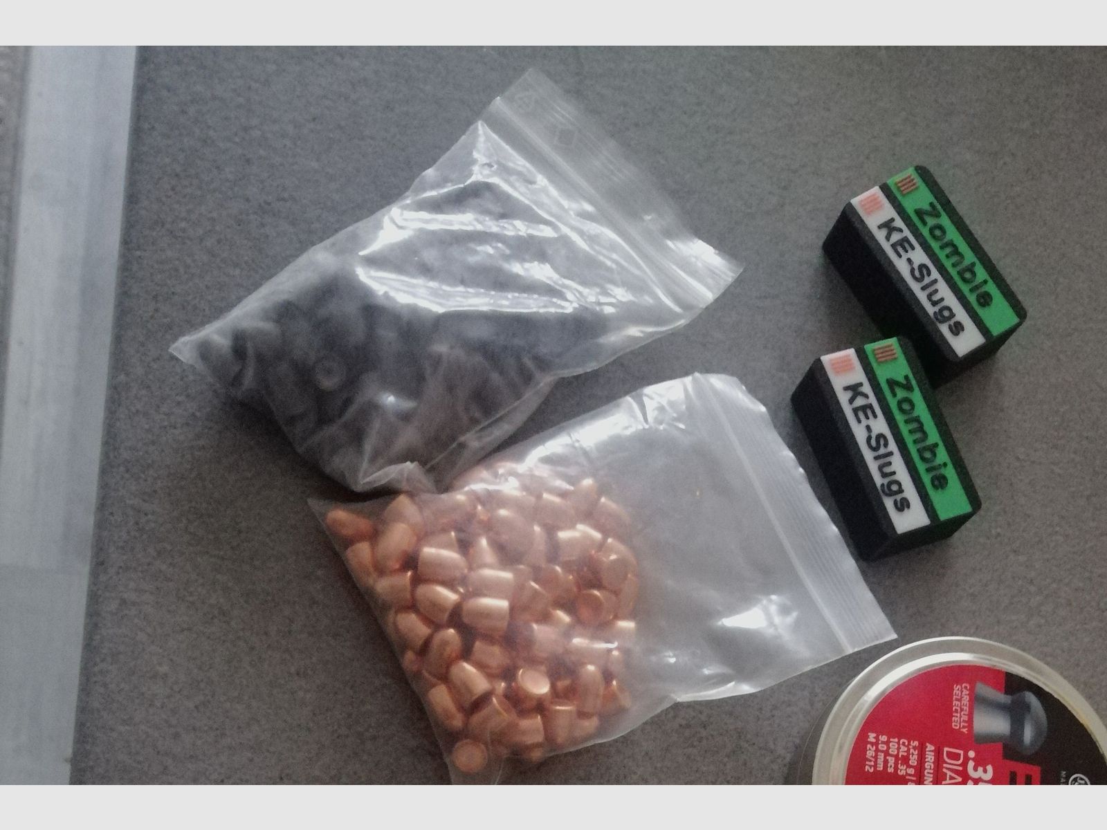 Duży zestaw diabolo 9 mm .356, HP Max