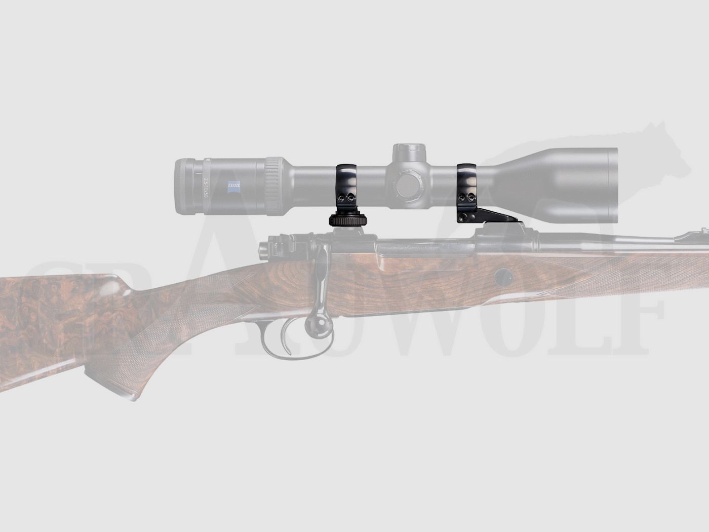 Recknagel Montaje Completo Mauser 98 G9-Plus 30 mm Altura 18,5 mm Extensión 26 mm
