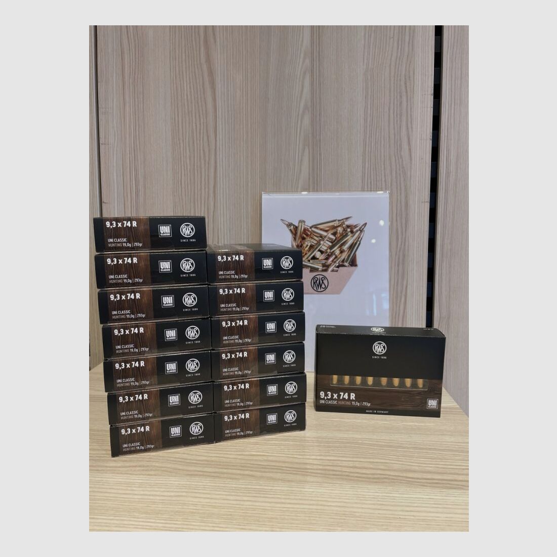 RWS MUNITION Kal. 9,3x74 R UNI CLASSIC 19g
