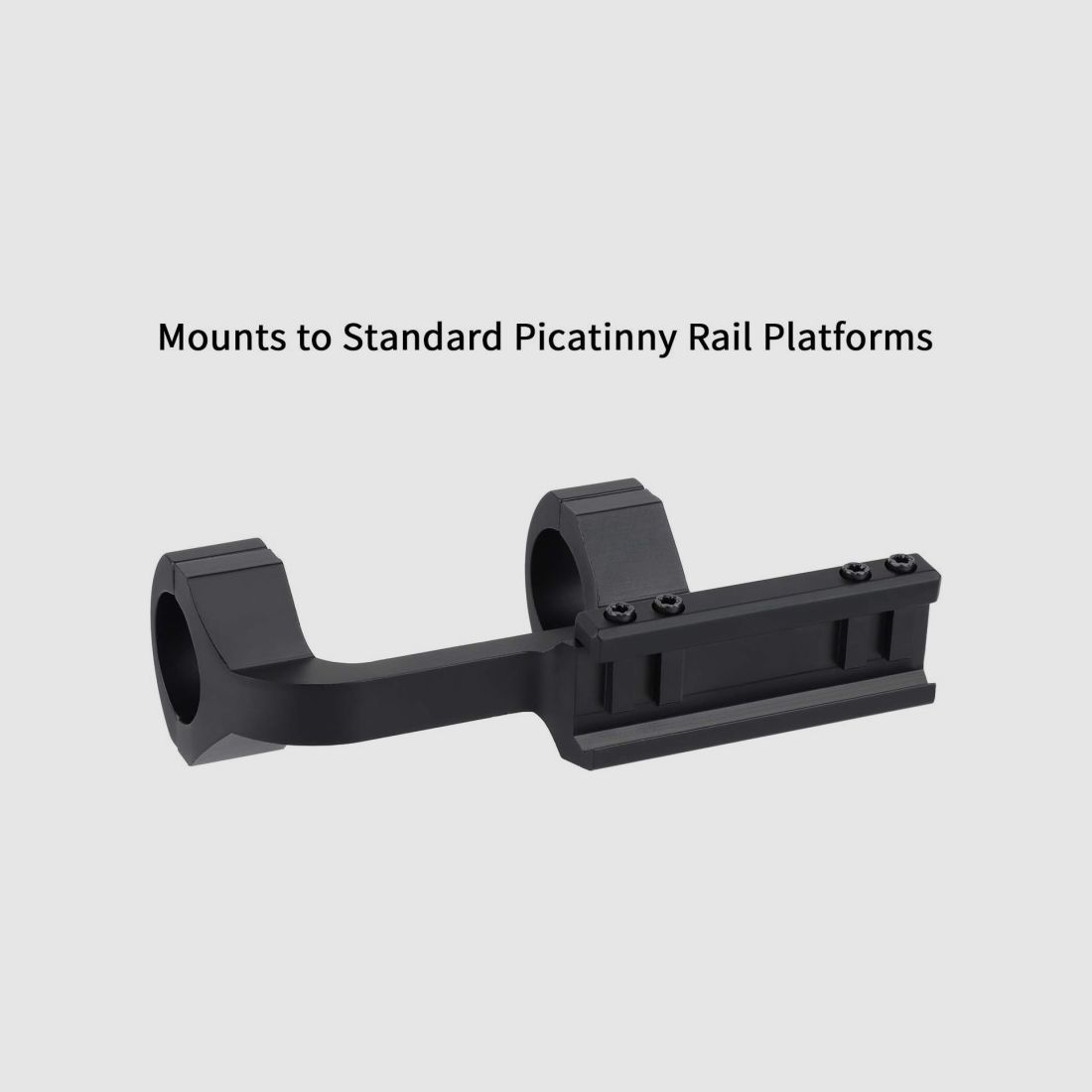 25.4 / 30 mm scope mounting for Picatinny rails