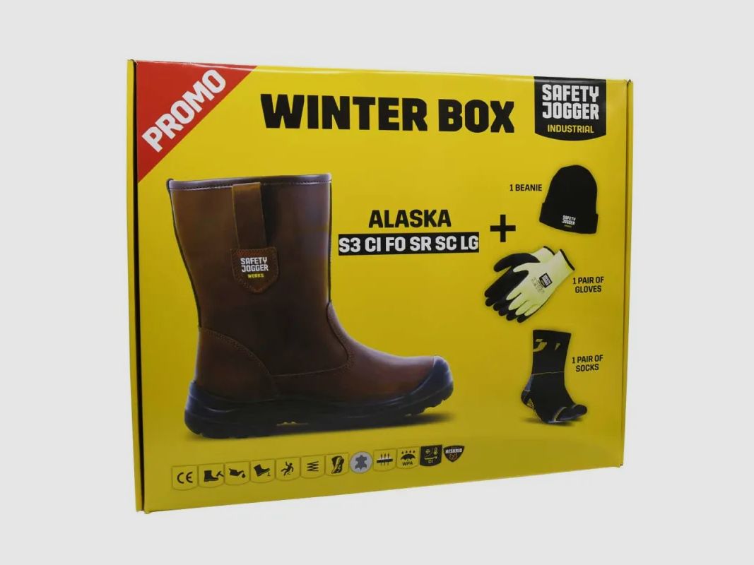 Sicherheitsschuhe Safety Jogger Alaska S3 braun, Bild 3 von 19