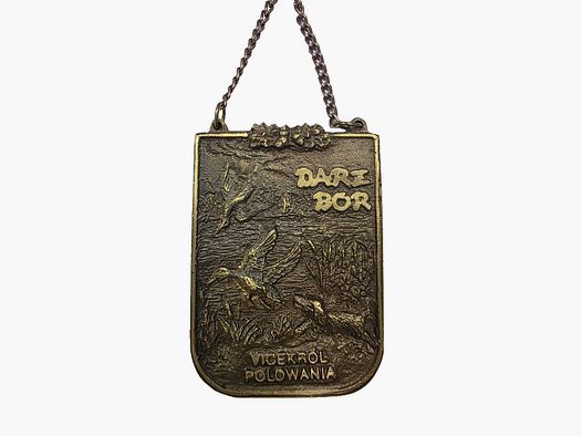 Hunting medal BALKART A.KACZKA Vice Hunting King