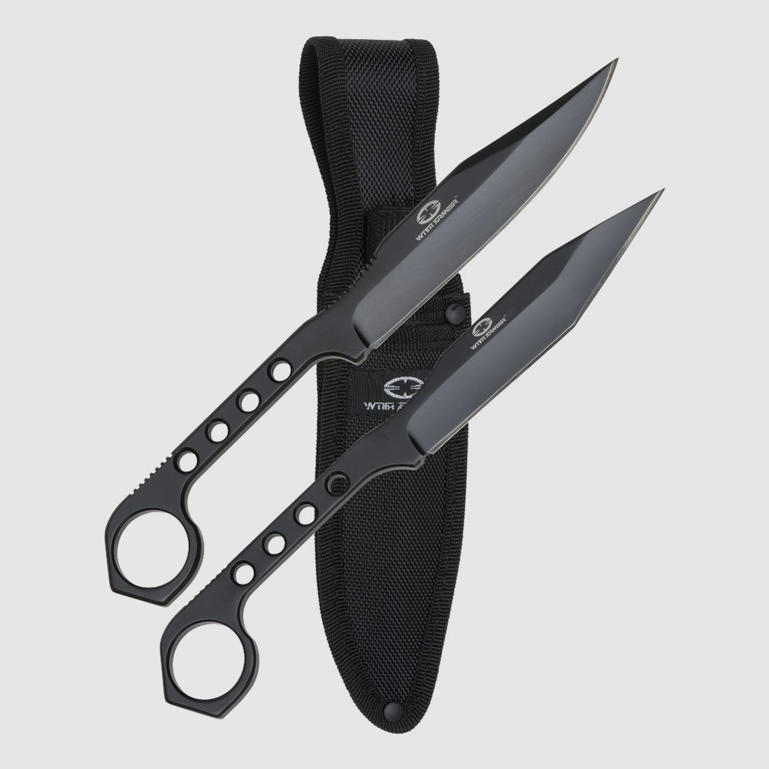 Garfish throwing knife set 2 pieces