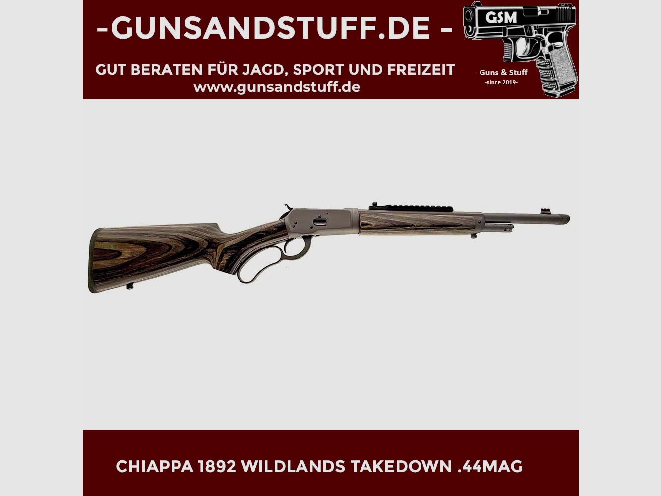 CHIAPPA 1892 WILDLANDS TAKEDOWN .44MAGNUM