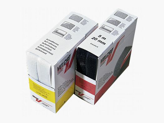 Rzep 'Haken i pętelka' czarny 5 m samoprzylepny