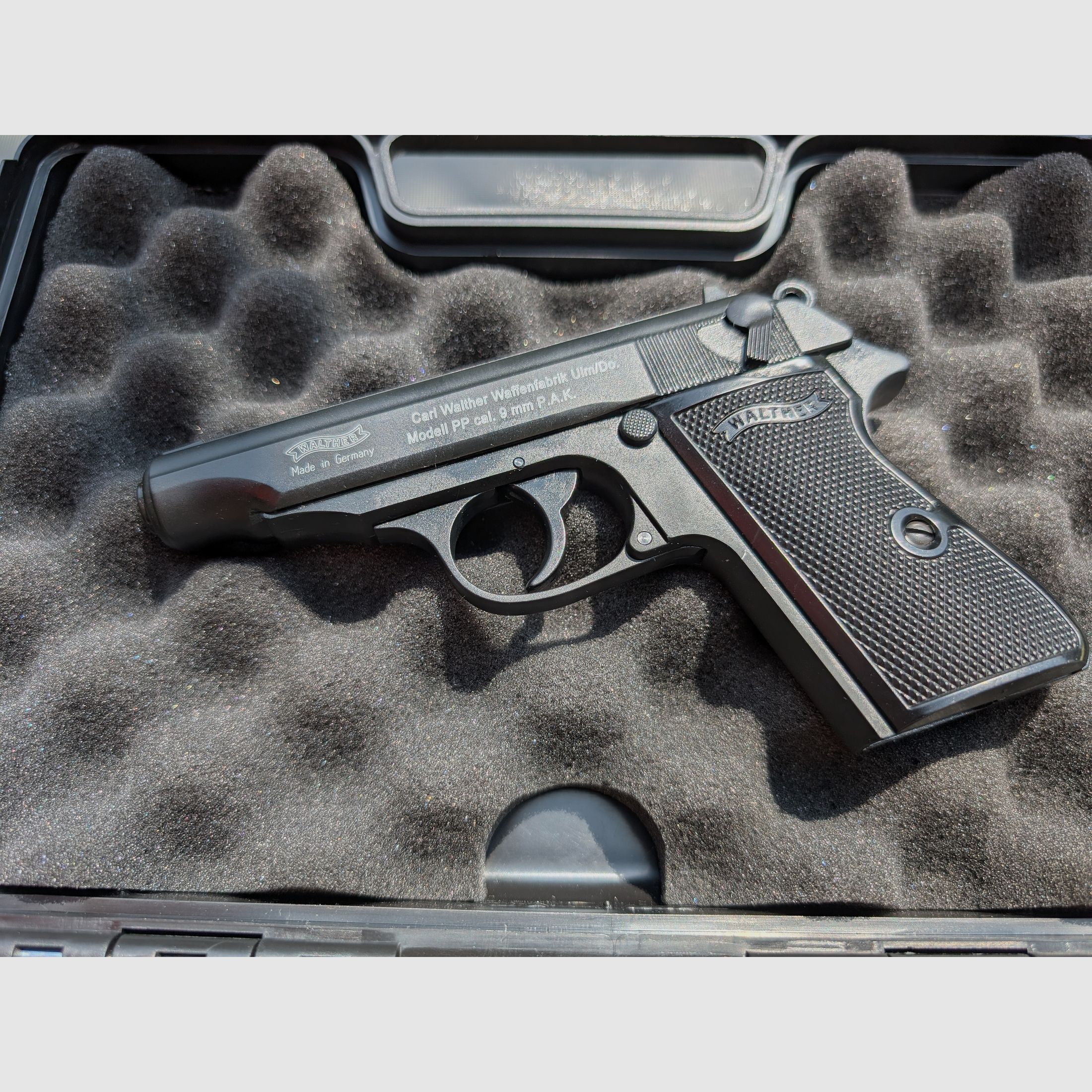 Walther Model PP cal. 9mm P.A.K. / top Zustand/ ungeschossen