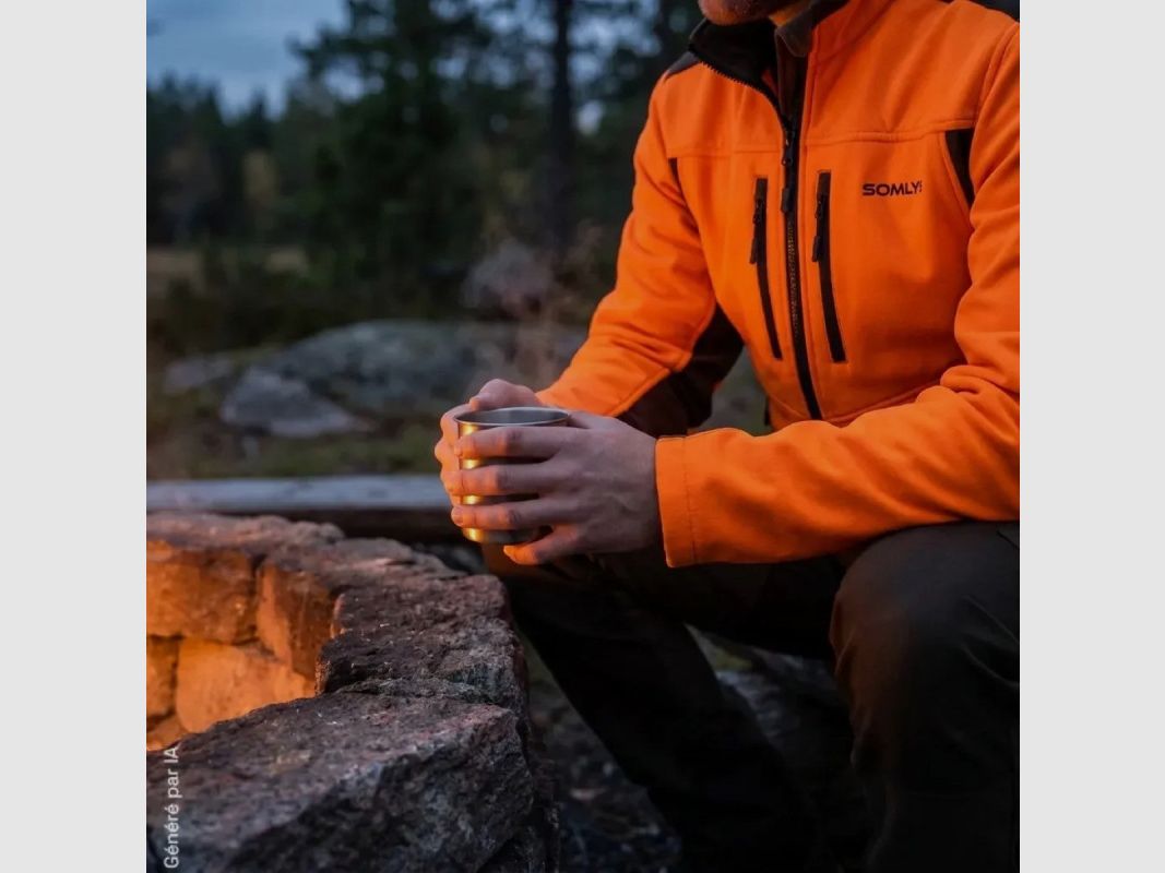 Wendejacke Somlys orange/grün SL-TEX GOLD, Bild 6 von 6