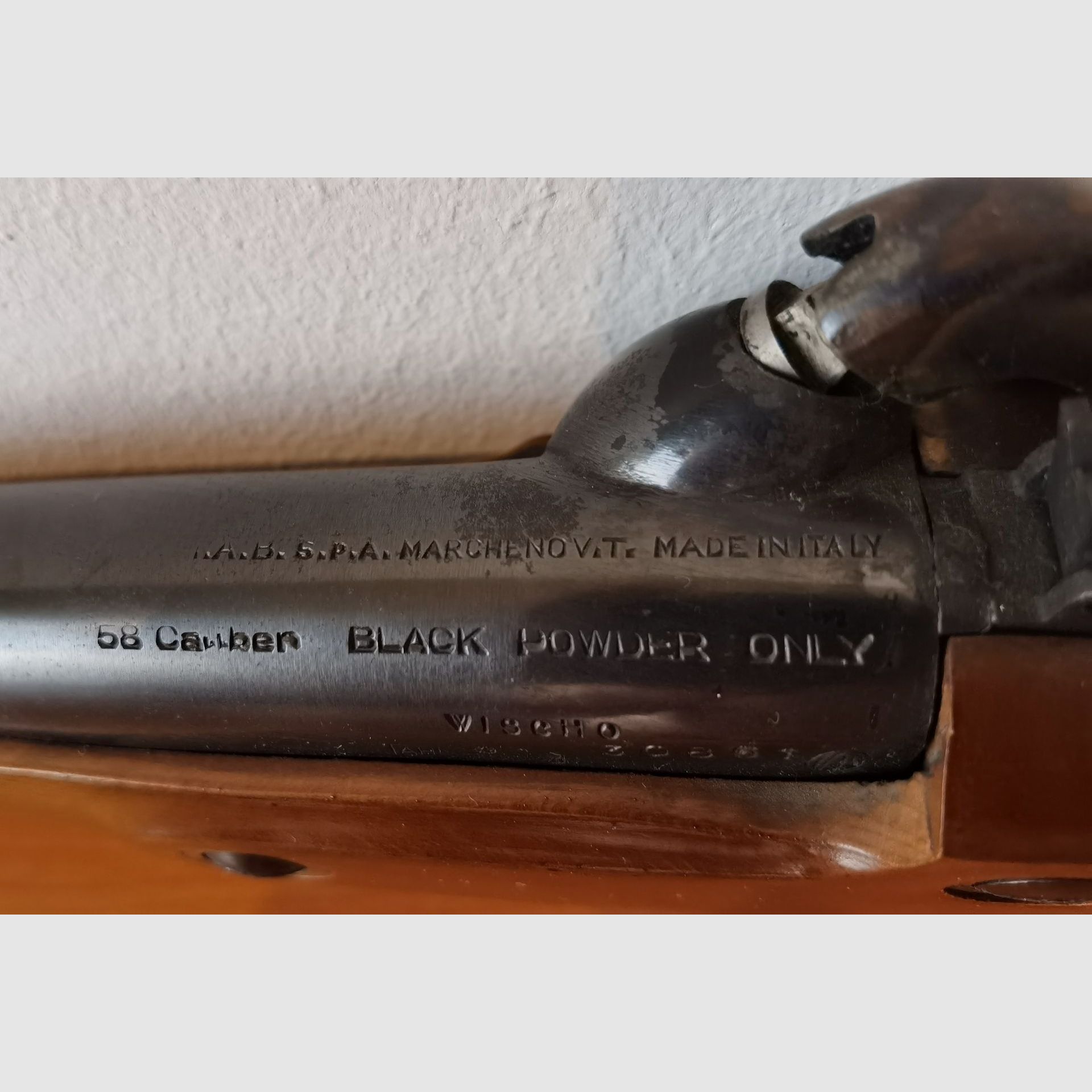 Front loader pistol Wischo cal. 58 No. 30851
