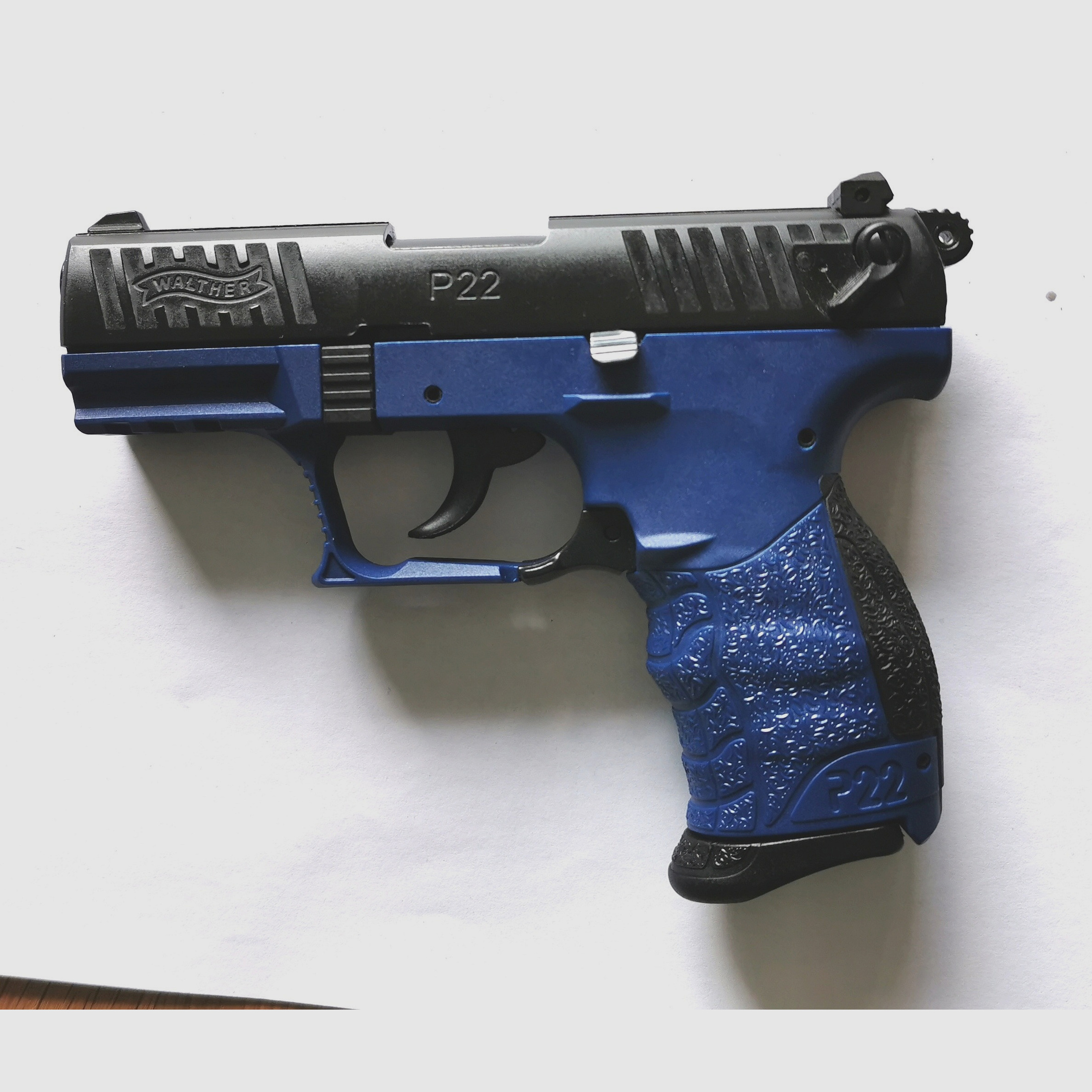 Reserviert! Walther P22 9mm P.A.K. Frei ab 18 Jahre guter Zustand  PTB 778 , Blue Star schon lange Ausverkauft !