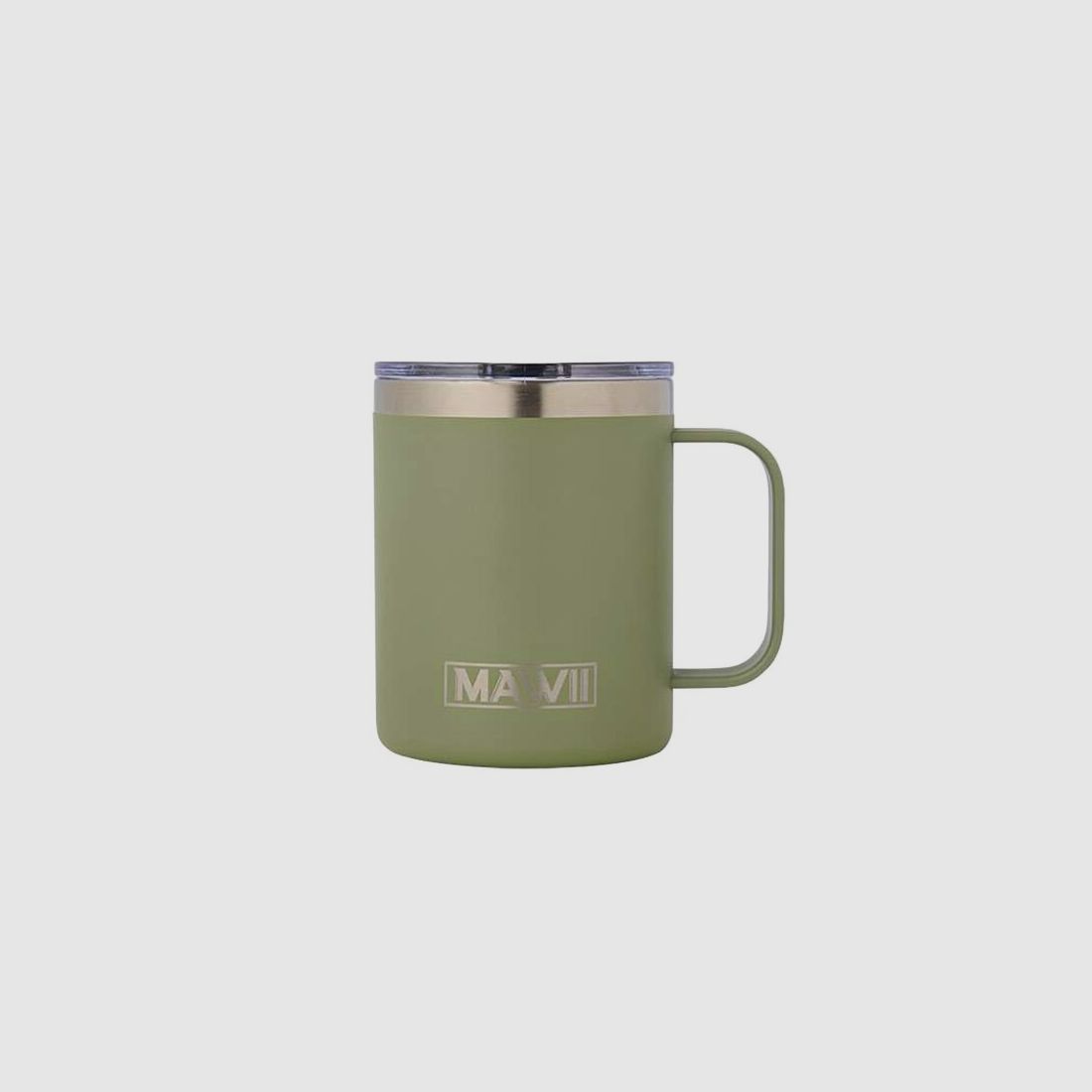 Stainless Steel Mug with Handle, 350 ml, Black, image 5 of 9