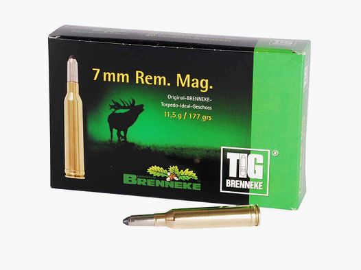 7 mm Rem. Mag. TIG 11,5g/177grs. Brenneke