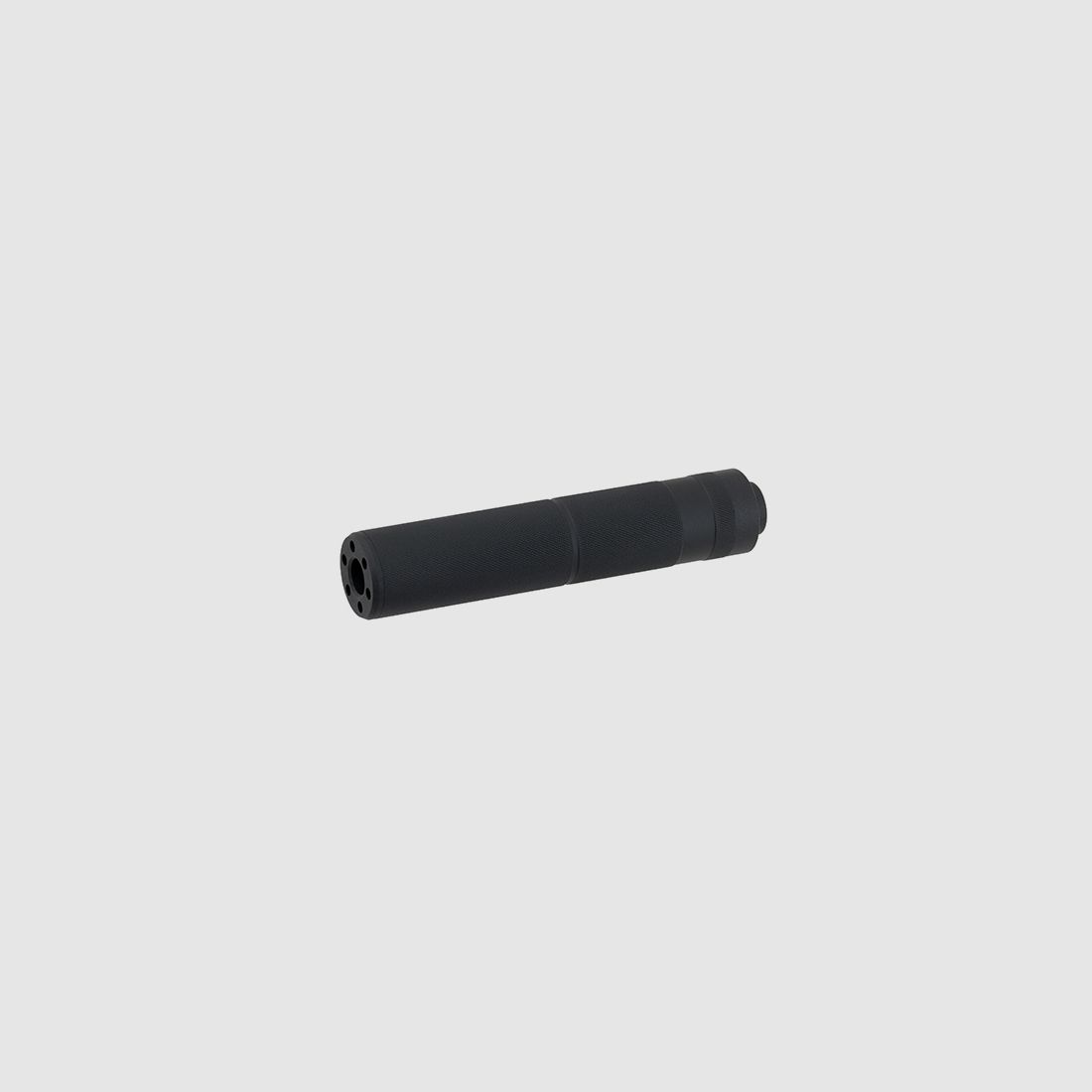 Dummy Schalldämpfer "Knurled" (ca. 155x30mm) (BK)