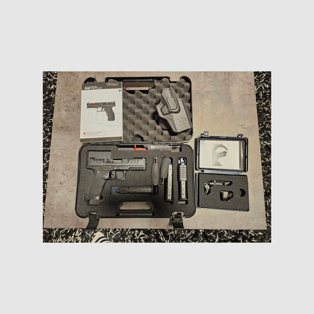 Walther PDP mit Zubehör