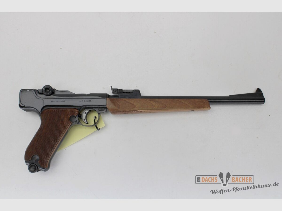 Pistola Erma ET 22 Cal. .22lfB réplica larga 08 Marine WB2536, imagen 2 de 5