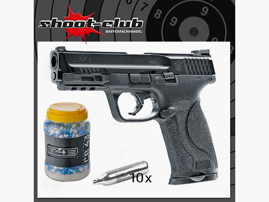 Smith & Wesson	 Smith & Wesson MP9 2.0 .43 im Set mit T4E Chalkballs