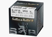 Sellier & Bellot 155487 8x57 IS partial jacket SPCE 12.7g 196grs. 50 pcs.