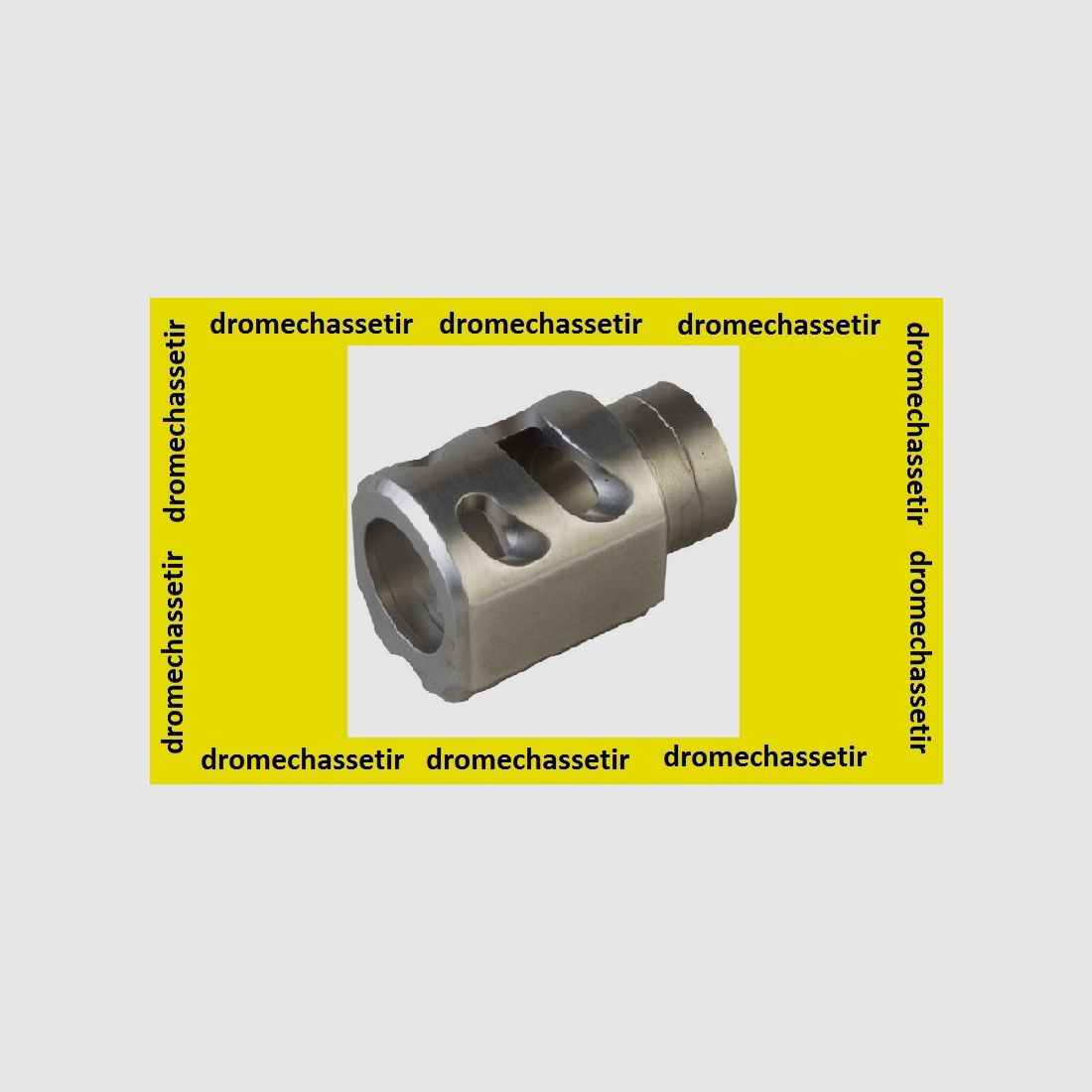 Bushing per calibro 45, tipo commander, argento, immagine 1 di 2