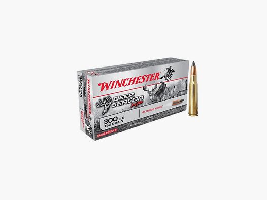 MUNITIONS WINCHESTER 300 BLACKOUT EXTREME POINT DEER SEASON 150GR X20