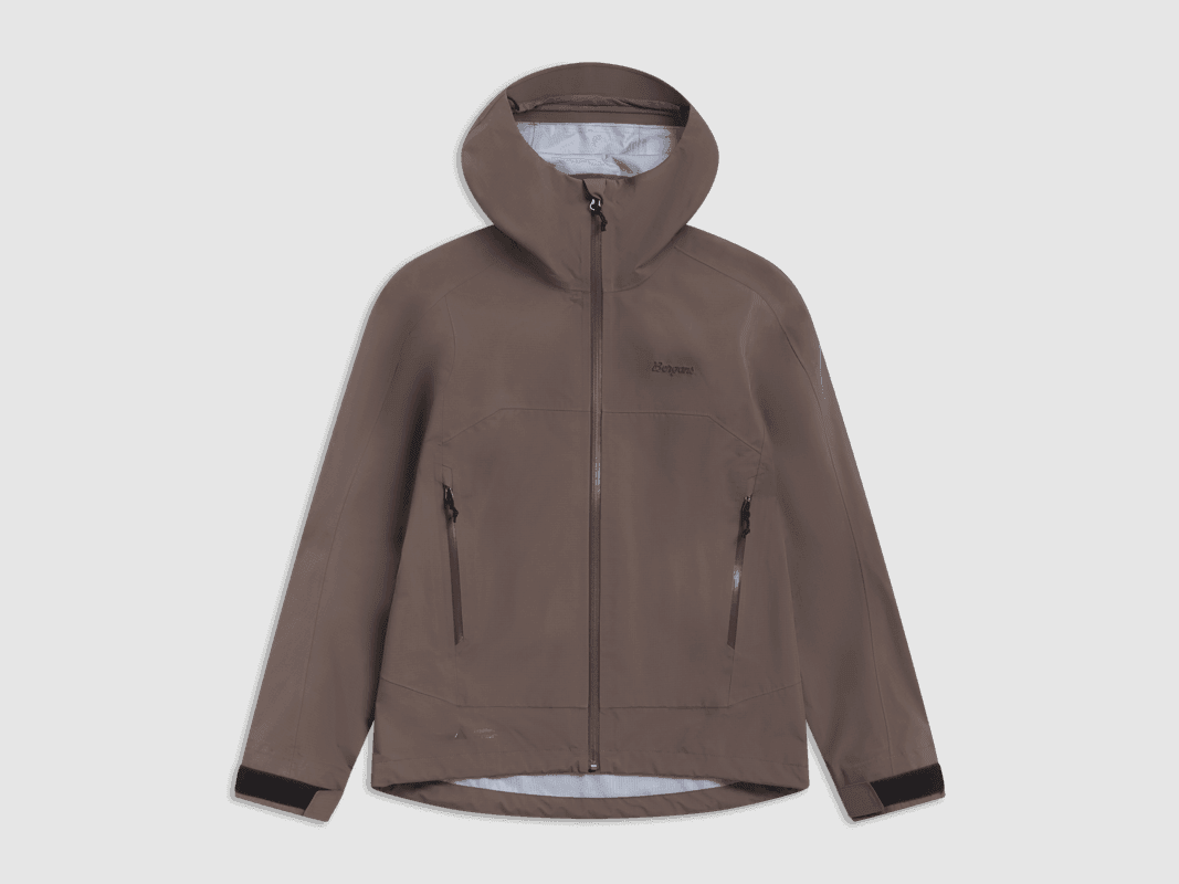 Bergans Vaagaa 3L Shell Jacket Dames Hot Cocoa L