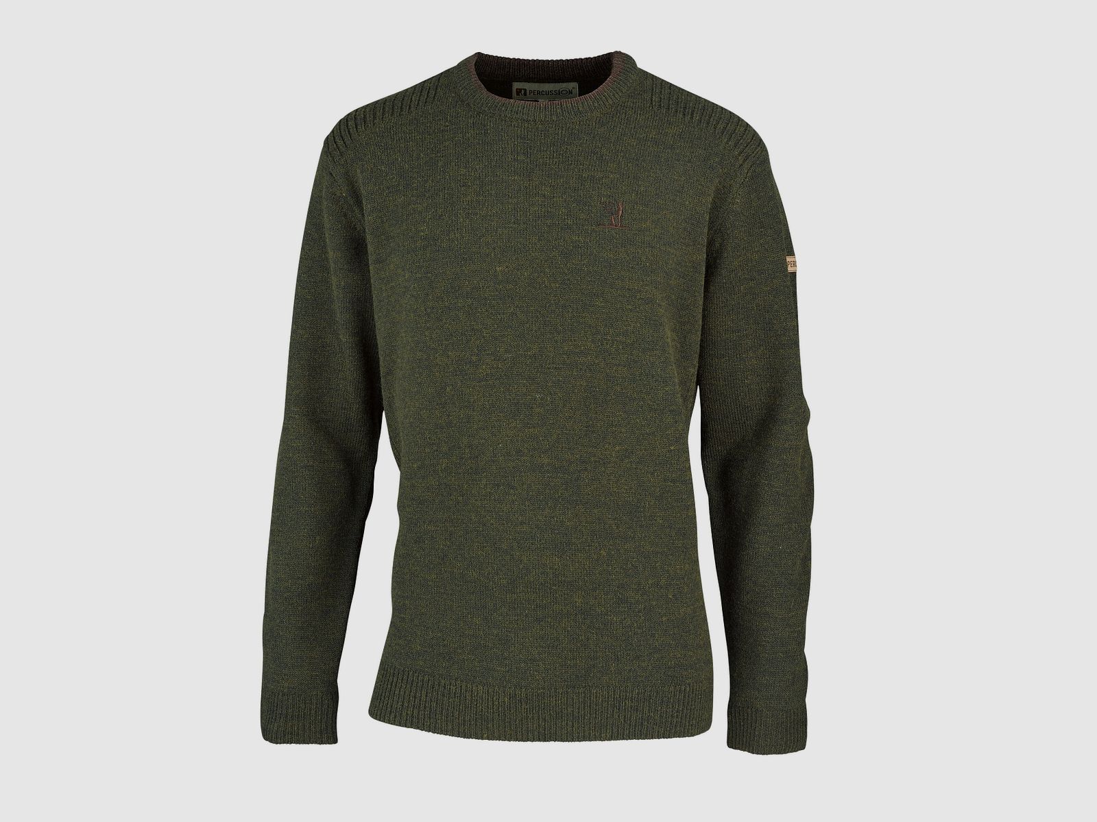 Percussion Pullover Ronde Hals Islande