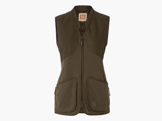 Härkila Skye Shooting vest Women Willow Green/Shadow Brown 42