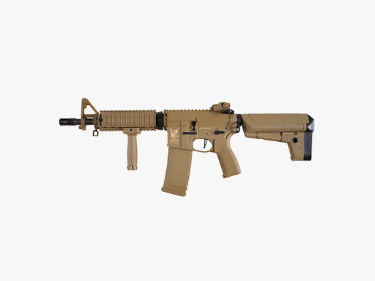 AR15 CQB-R CHARLIE TAN S-AEG Rifle Airsoft Libre a partir de 18 Años | Delta Armory