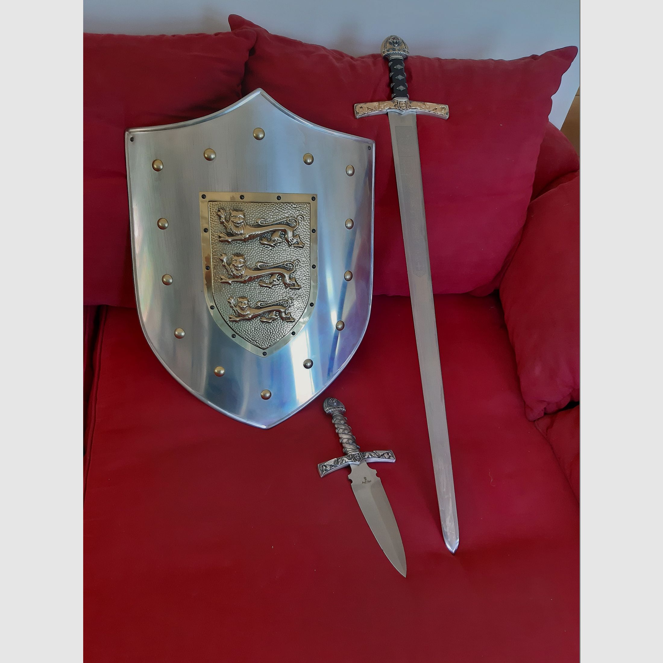  ORIGINAL Replika von  Marto - toledo- by Spain, KÖNIG RICHART LÖWENHERZ als Konvolut