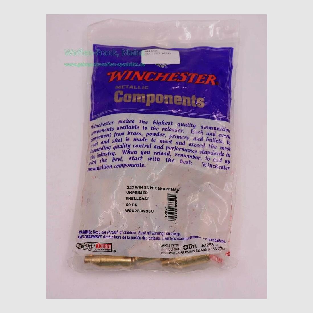 Winchester - USA Langwaffenhülsen