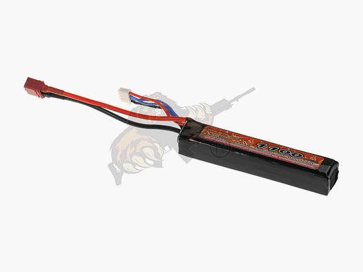 LiPo 11.1V 1100mAh 20C Stock Tube Type - T-Plug - VB Power