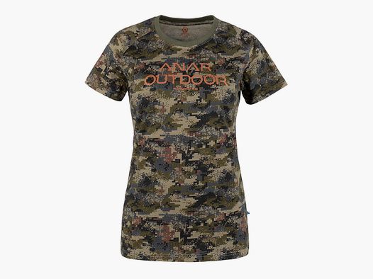 T-Shirt aus Merinowolle ANAR Olos - Damen