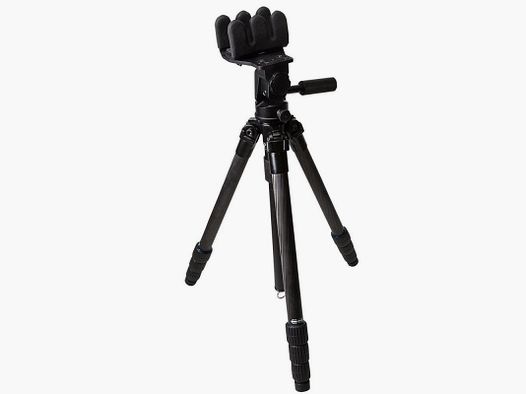 KJI Kopfjager K800 Carbon Fiber Tripod + rifle support Reaper Grip