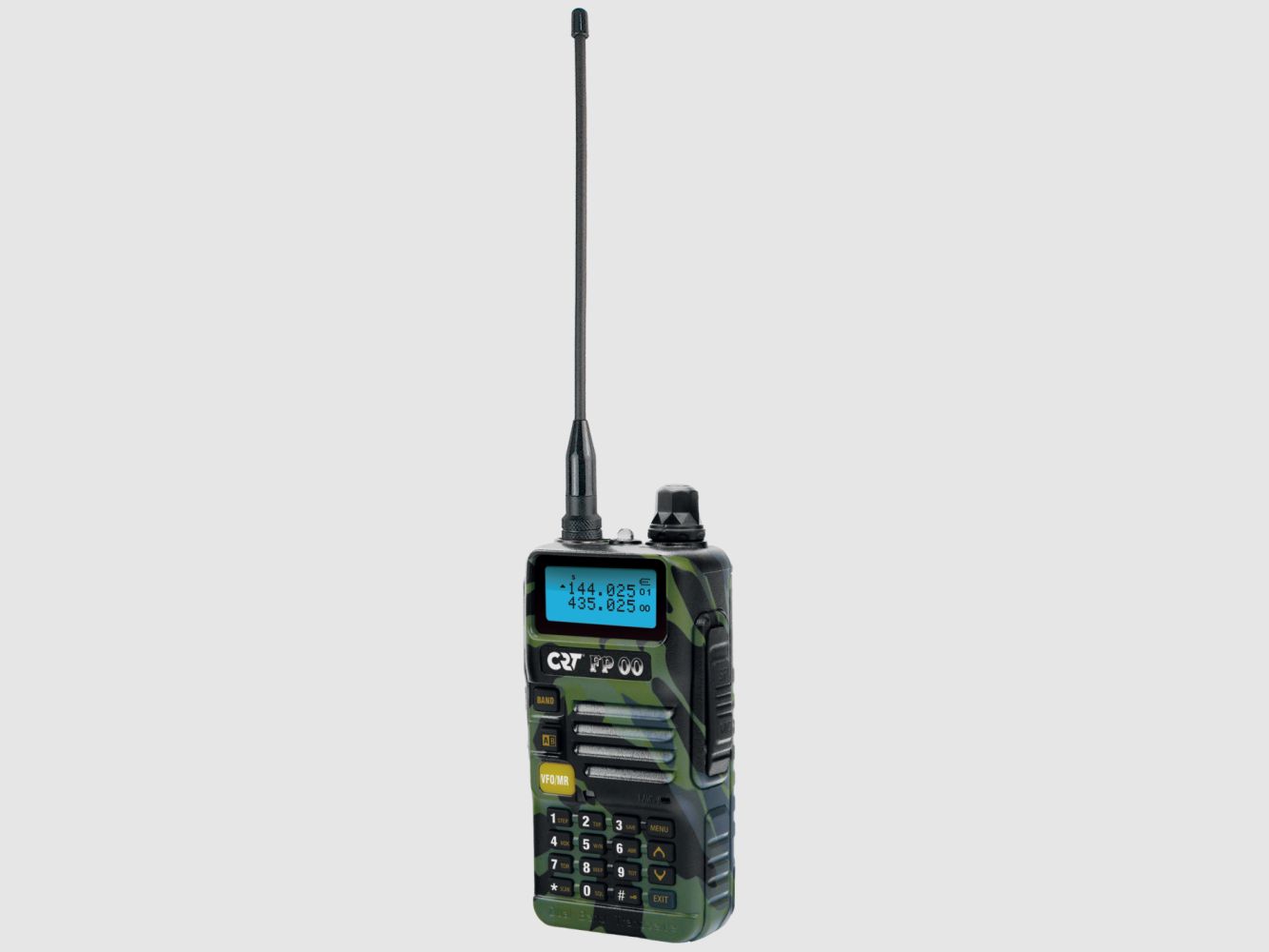 CRT FP 00 Camo Talkie-Walkie Bibande VHF/UHF Radioamateur Farbdisplay, Bild 2 von 4